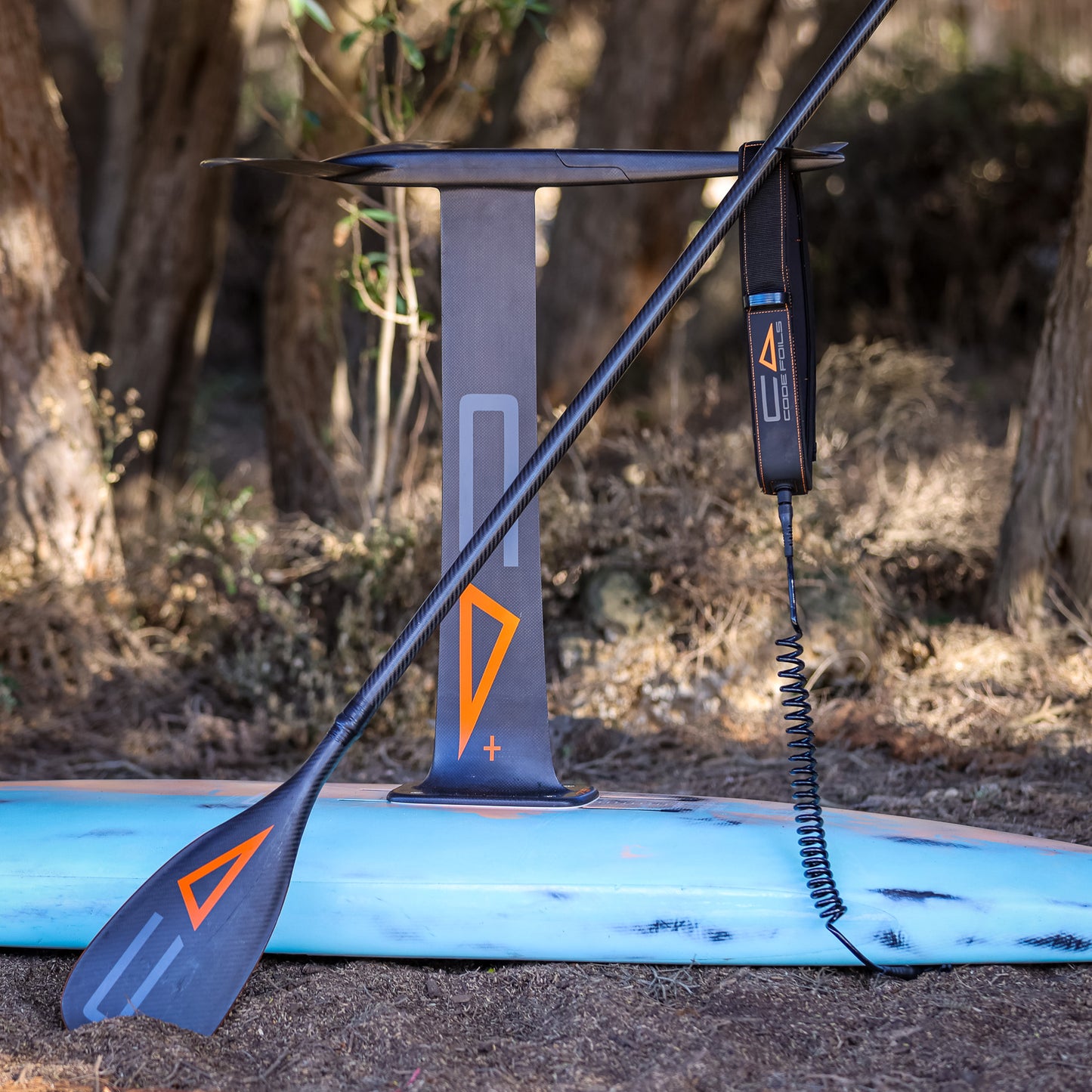 Waist Leash 7mm Coiled 7-foot