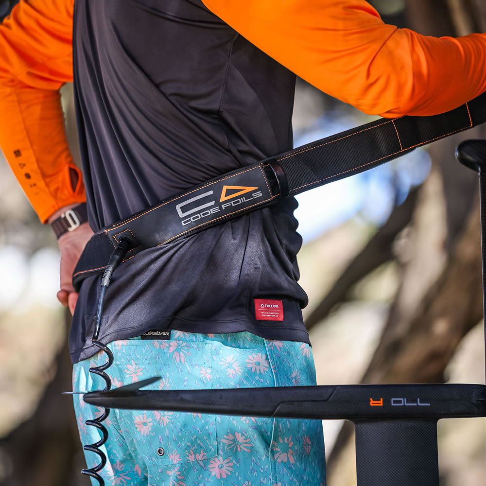 Waist Leash 7mm Coiled 7-foot